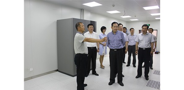 2016年6月17日，煙臺(tái)市政協(xié)副主席張行如到棲霞德豐調(diào)研指導(dǎo)工作